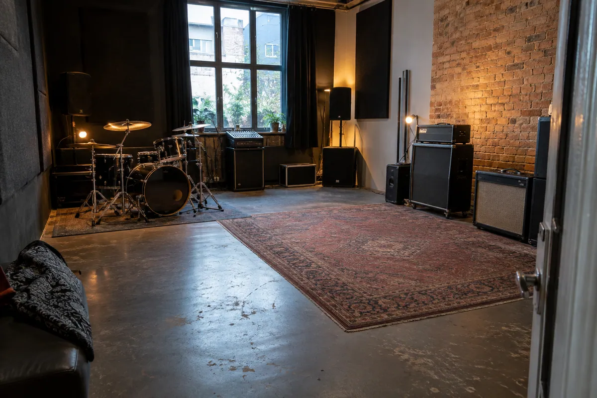 Gleisbogen, rehearsal room in Berlin