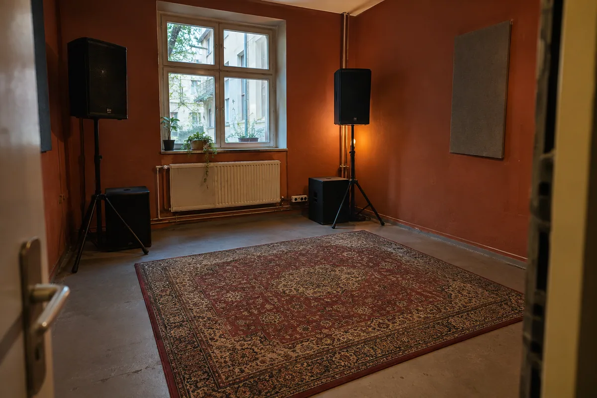 Hofsignal, rehearsal room in Berlin