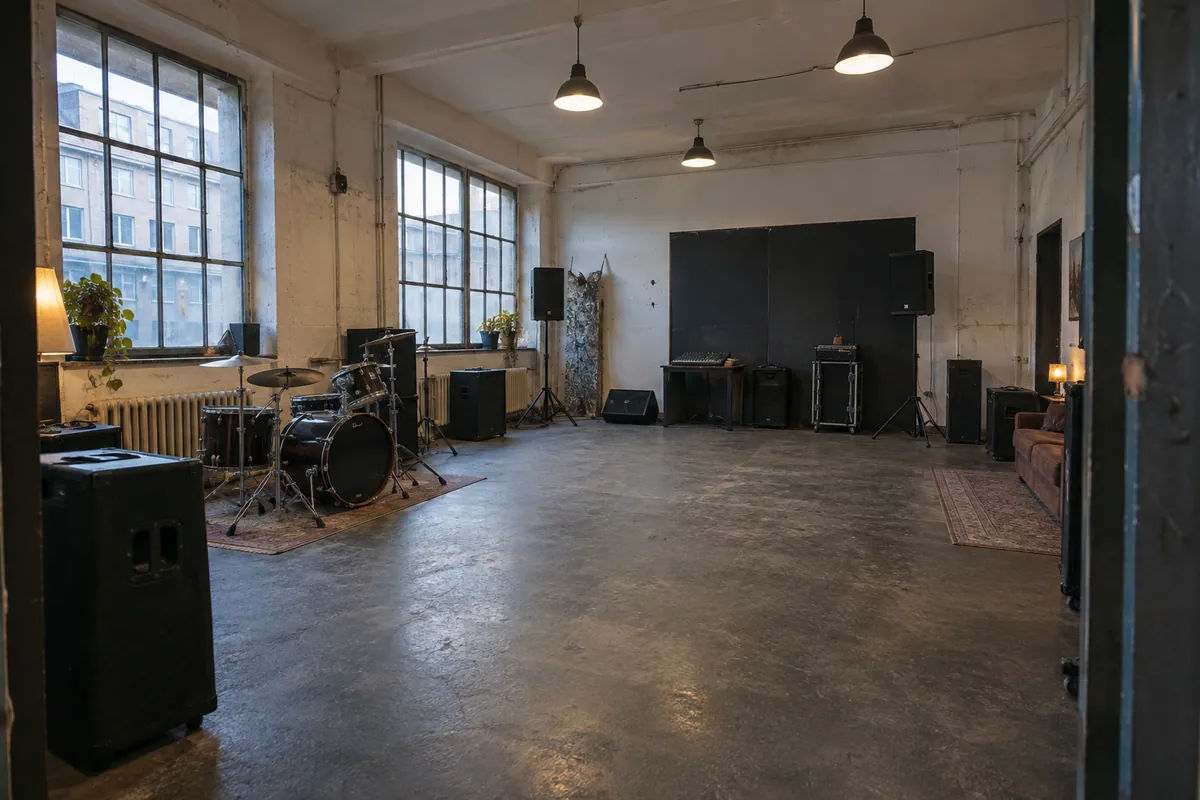 Modul Ost, rehearsal room in Berlin