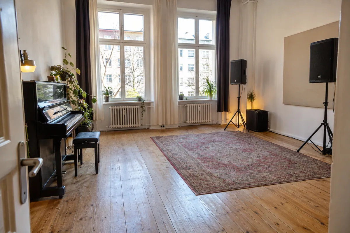 Morgenmodul, rehearsal room in Berlin