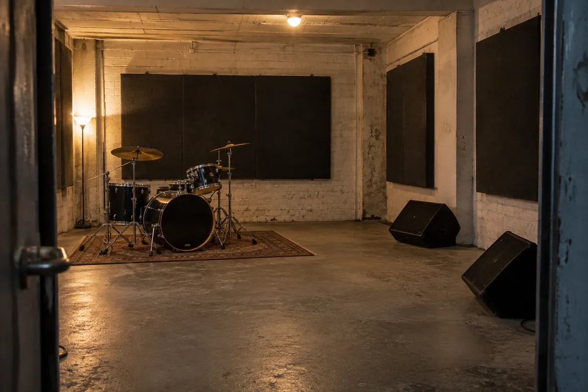 Ostschleife, rehearsal room in Berlin