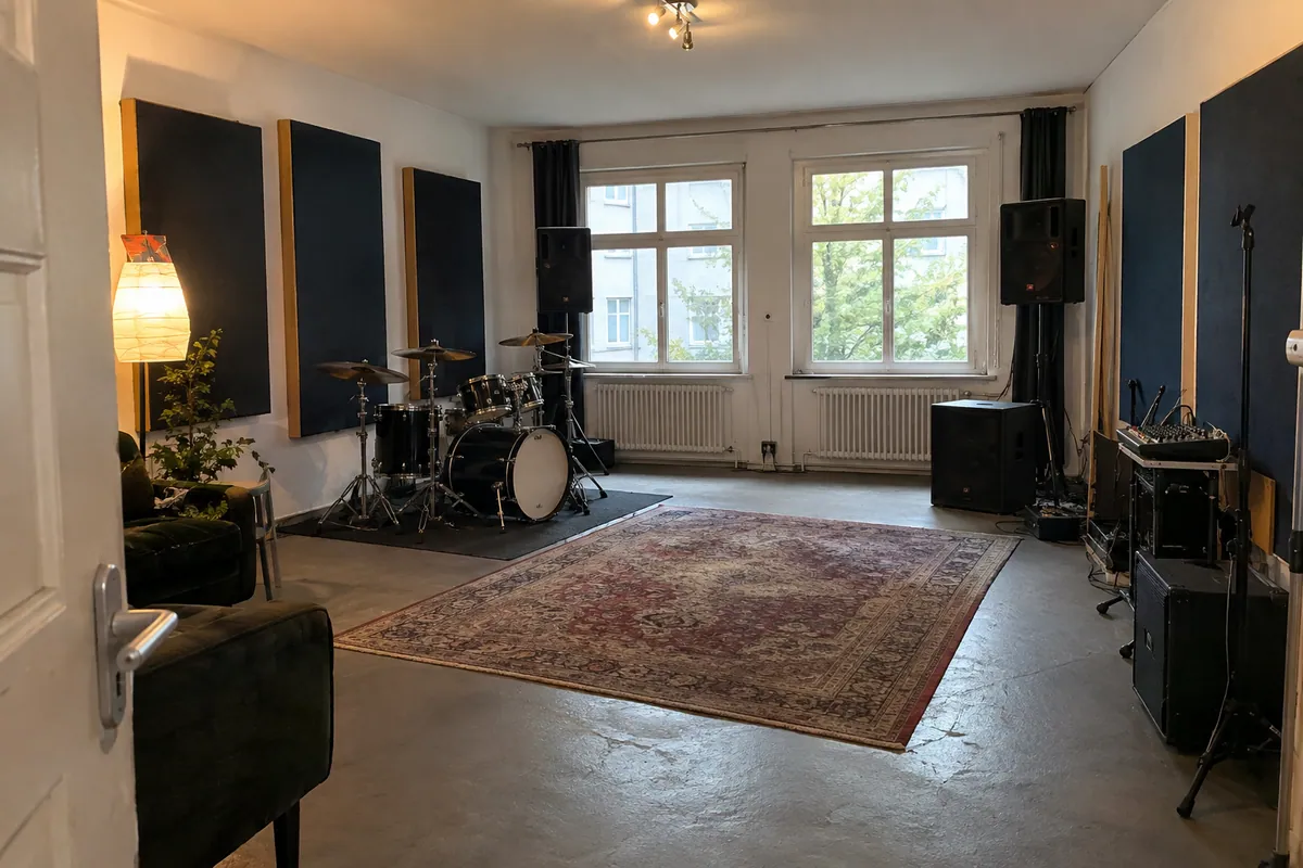 Seetakt, rehearsal room in Berlin