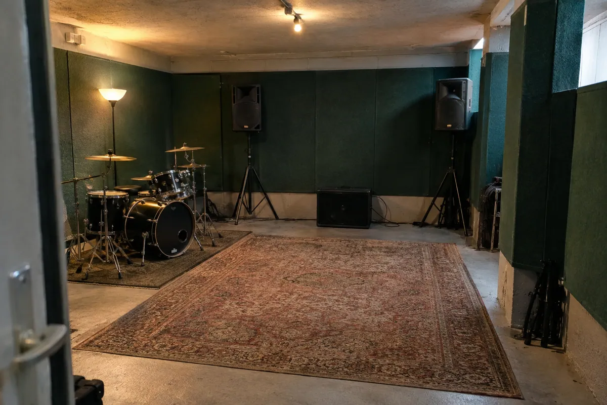 Waldpuls, rehearsal room in Berlin