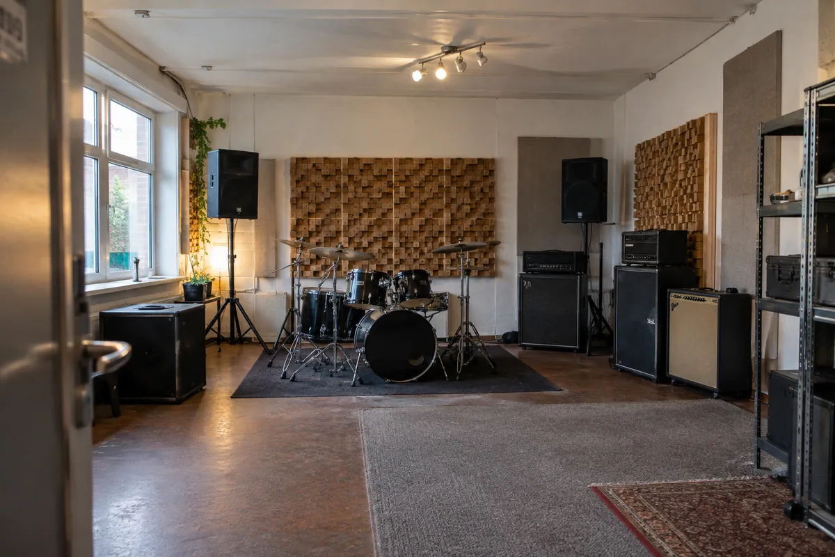 Westfenster, rehearsal room in Berlin